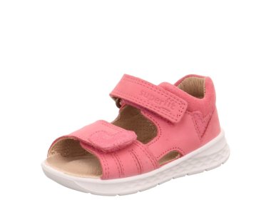 Lekkie i elastyczne dziewczęce sandałki SUPERFIT Lagoon Rosa
