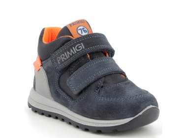 PRIMIGI chłopięce skórzane trzewiki sneakersy