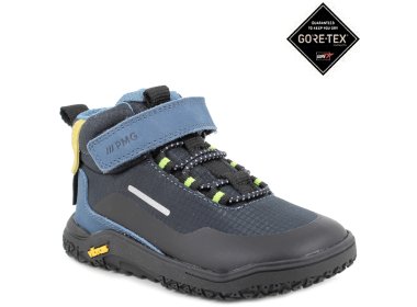 PRIMIGI lekkie i elastyczne granatowe buty barefoot z membraną GoreTex