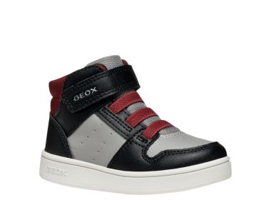 GEOX buty dla dzieci B Eclyper A Black / Bordeaux