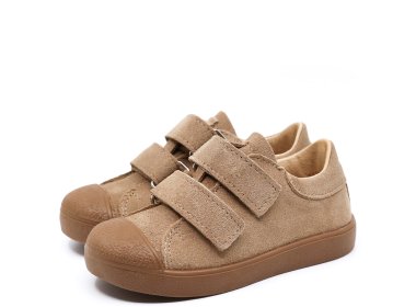 Mrugała skórzane półbuty FICO Sand