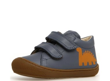 Buty NATURINO Cocoon Dino Celeste-Orange
