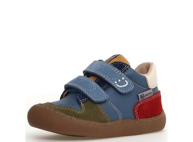 Lekkie i elastyczne buty NATURINO barefoot Finay Celeste-Militare