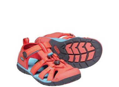 Sandały dziecięce KEEN Seacamp II CNX Coral Poppy Red