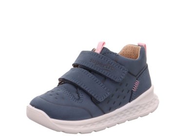 Superfit półbuty dziewczęce BREEZE Blau / Rosa