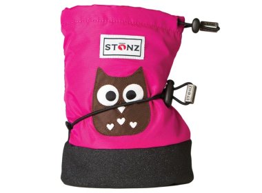 STONZ Buty dla noworodków i niemowląt Owl Fuchsia