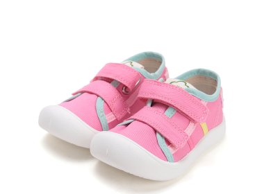 DD Step lekkie różowe tenisówki barefoot