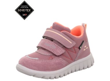 Superfit lekkie buty sportowe SPORT7 MINI Lila / Orange z membraną GoreTex