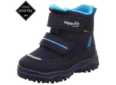 Superfit buty zimowe Husky1 Blau / Hellblau z membraną GoreTex