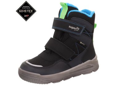 Buty zimowe Superfit z membraną GoreTex MARS Schwarz / Turkis